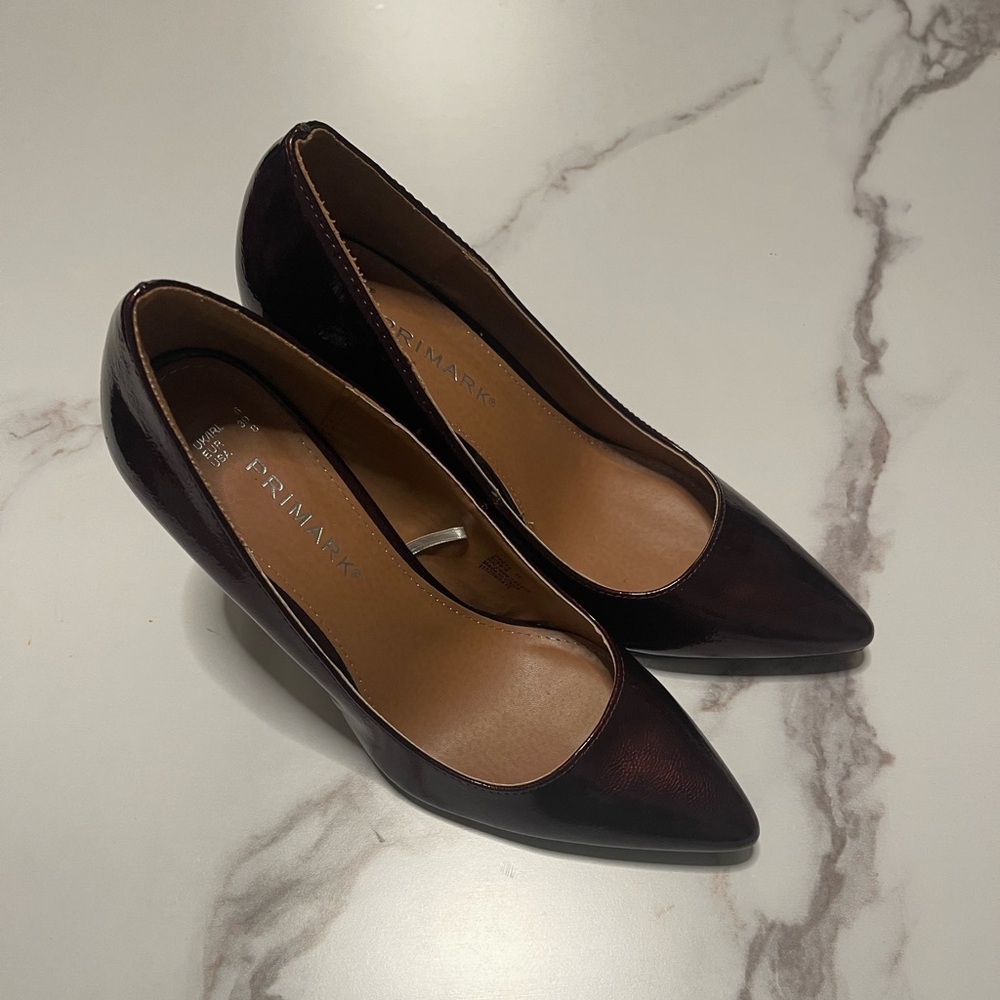 Primark Deep Red Heels - Picture 2 of 5